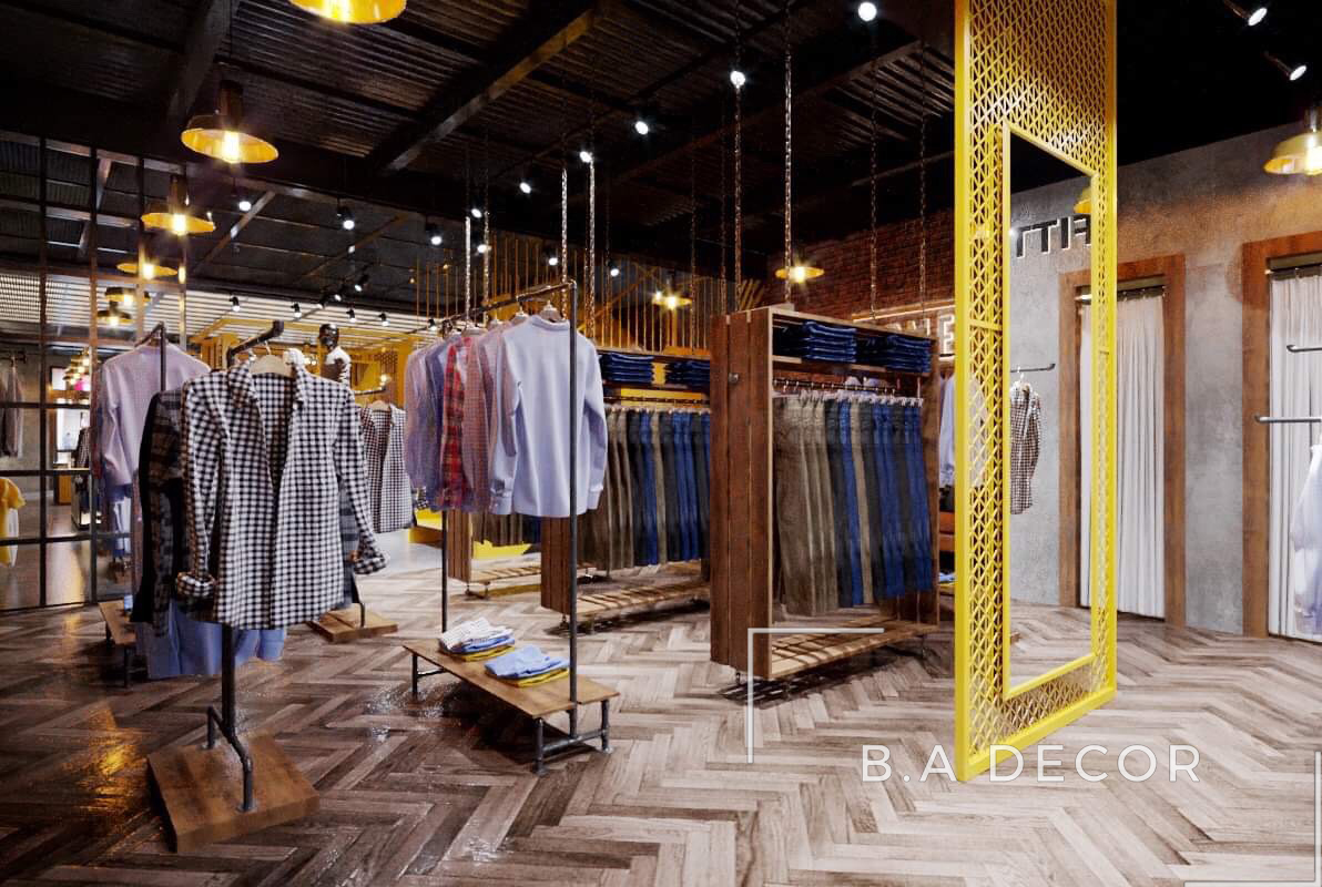 THI CÔNG DỰ ÁN SHOP THỜI TRANG SOME HOW