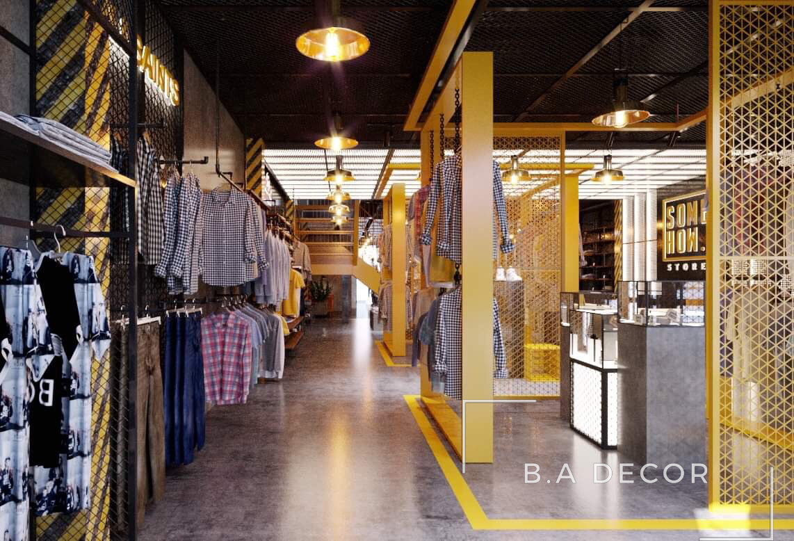 THI CÔNG DỰ ÁN SHOP THỜI TRANG SOME HOW