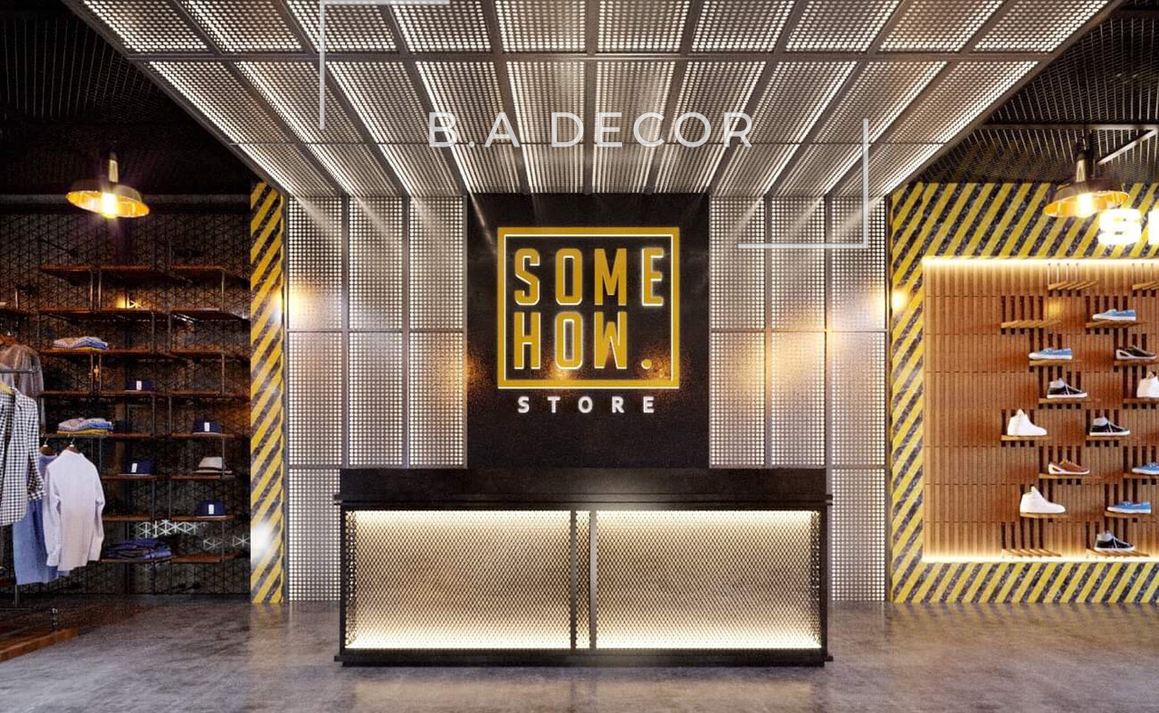 THI CÔNG DỰ ÁN SHOP THỜI TRANG SOME HOW