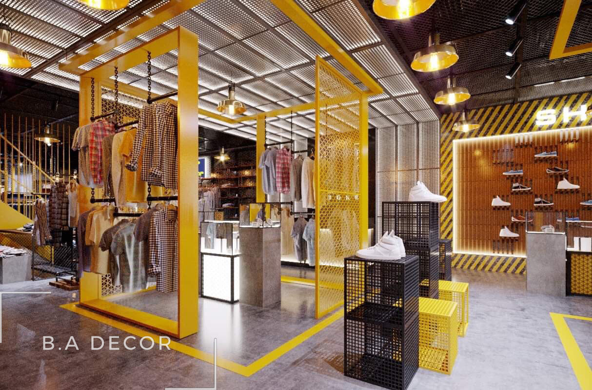 THI CÔNG DỰ ÁN SHOP THỜI TRANG SOME HOW