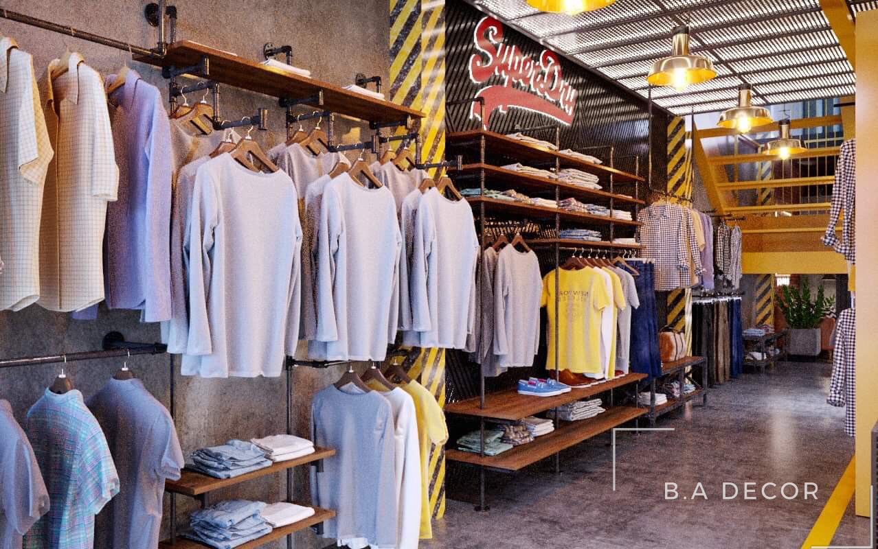 THI CÔNG DỰ ÁN SHOP THỜI TRANG SOME HOW