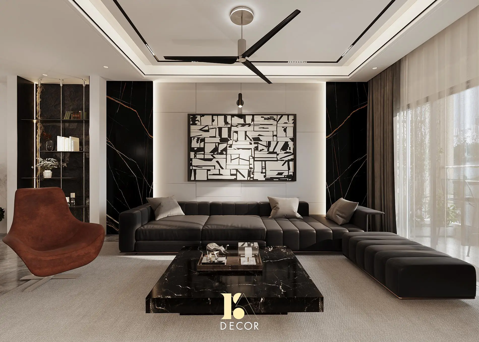 thi công nội thất trọn gói tại B.A Decor
