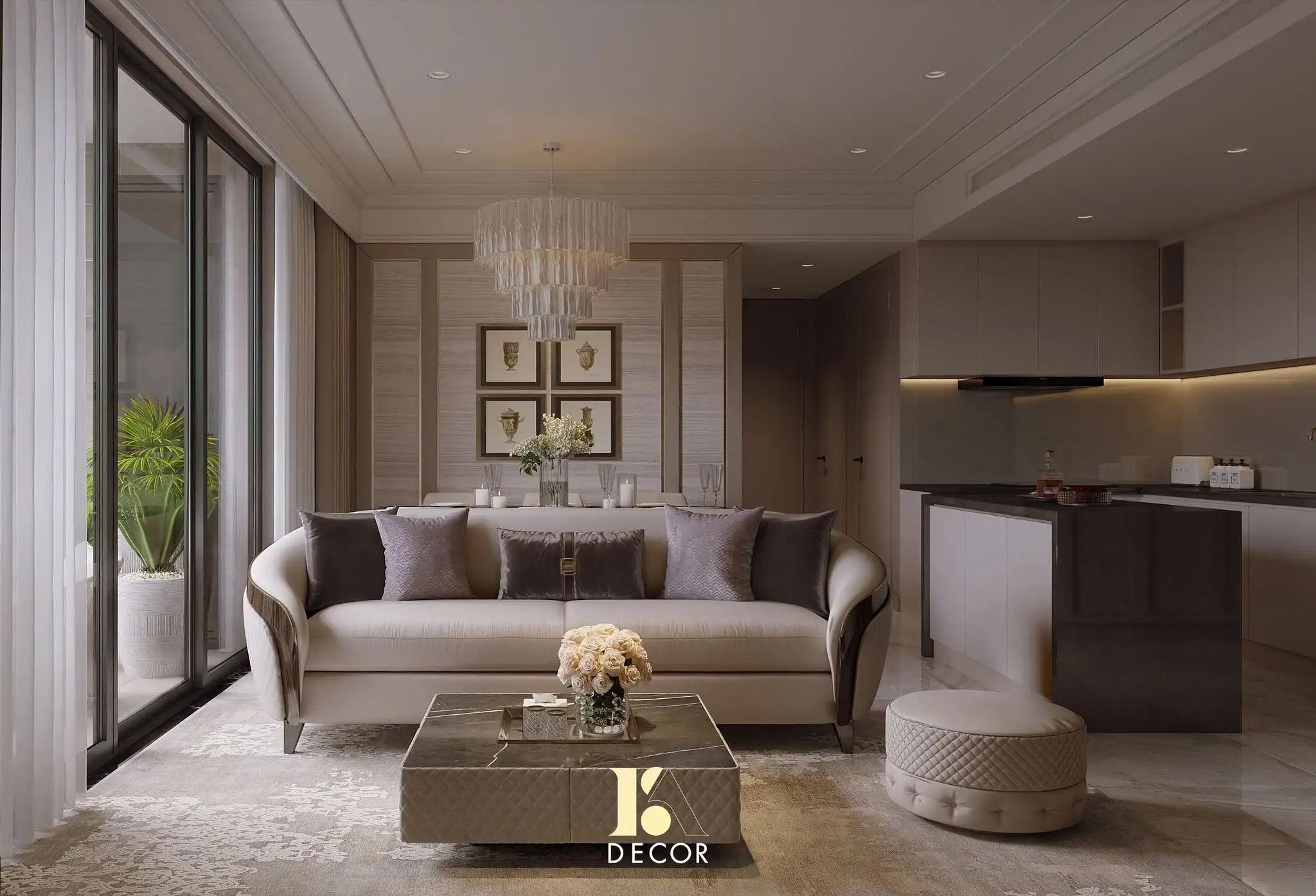 thiết kế nội thất biệt thự Thảo Điền