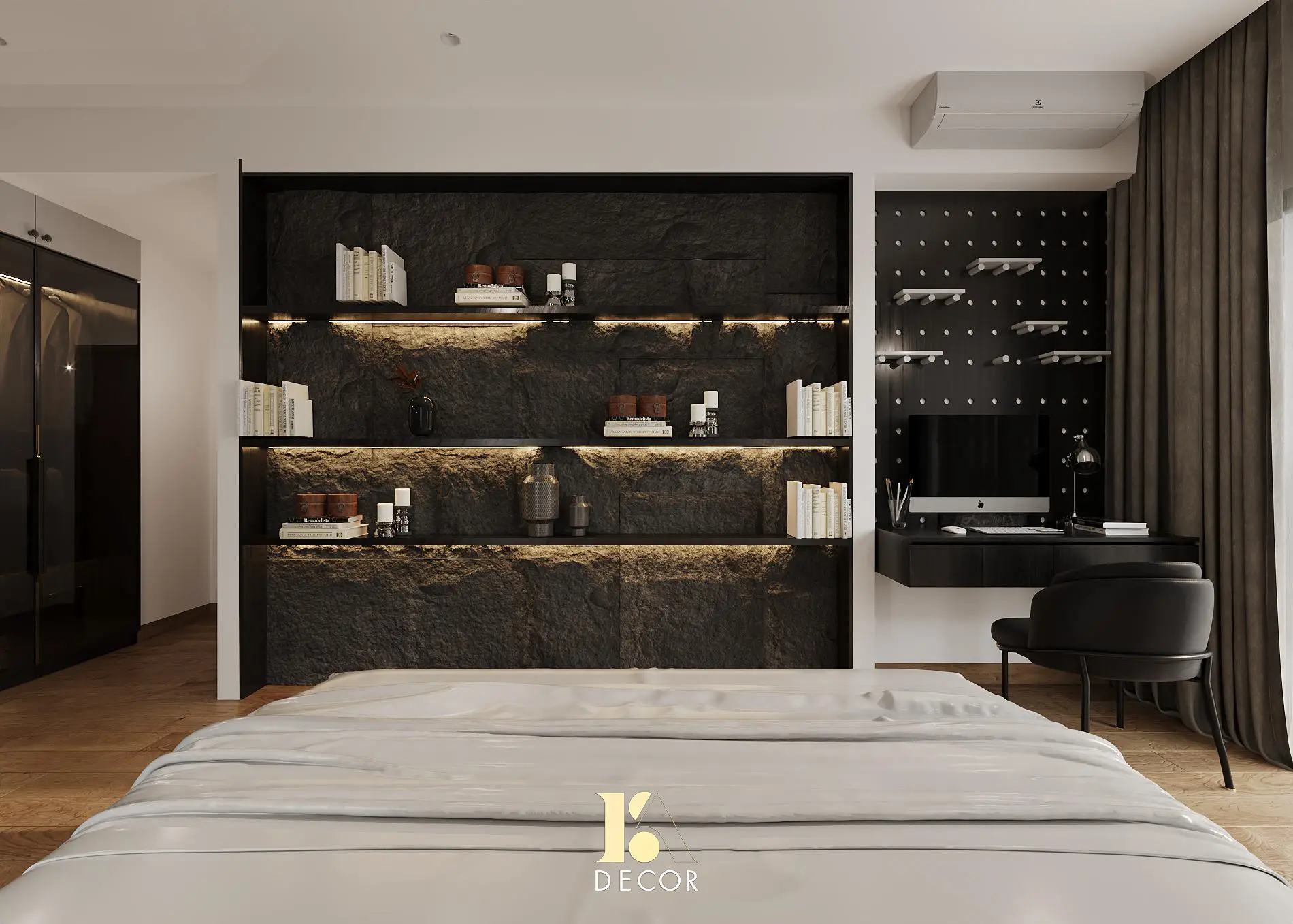 Thiết kế nội thất căn hộ Diamond Brilliant -