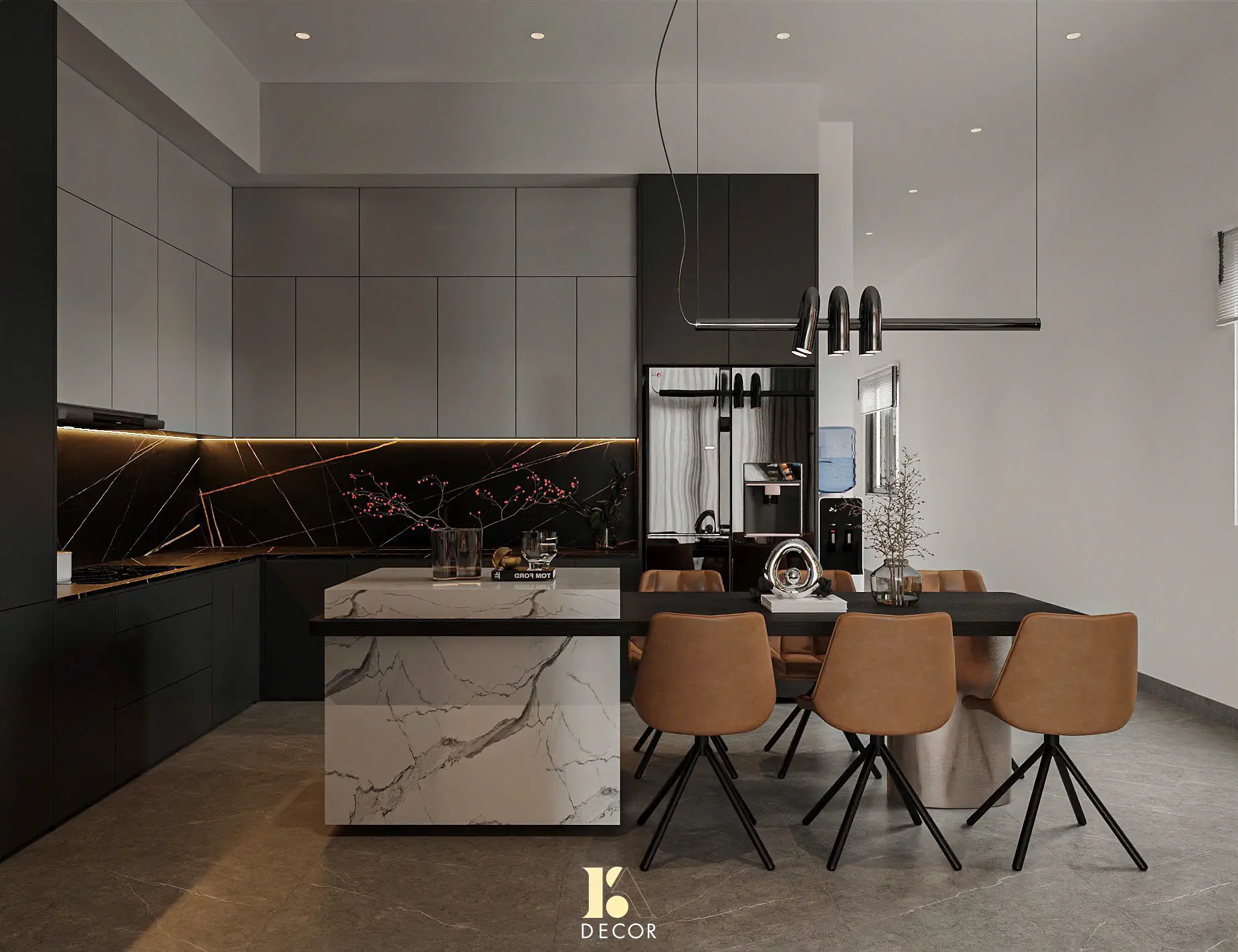dịch vụ thi công nội thất tại B.A Decor