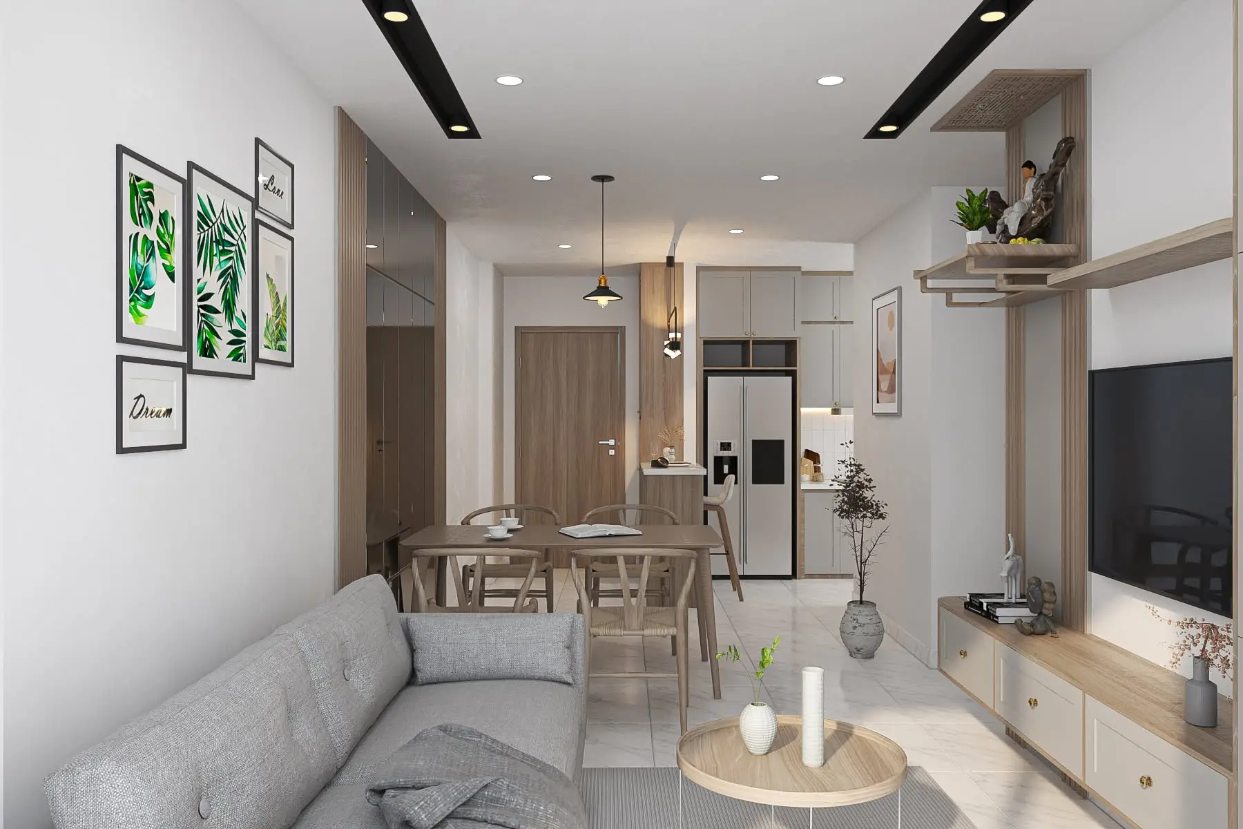 B.A Decor đảm bảo sự thống nhất giữa bản vẽ thiết kế và công trình thực tế